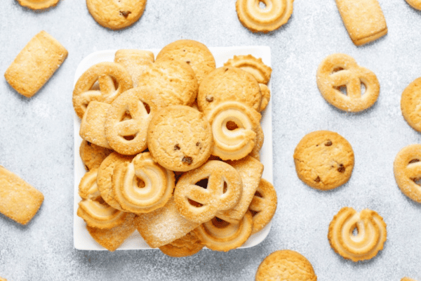 Biscoitinhos de massa folhada amanteigada - Imagem de azerbaijan_stockers no Freepik