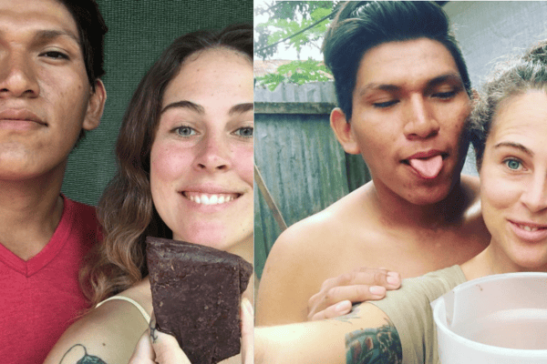 Mulher se apaixona e vai morar na selva com o namorado - Foto/Reprodução: Instagram @thebodylovebabe