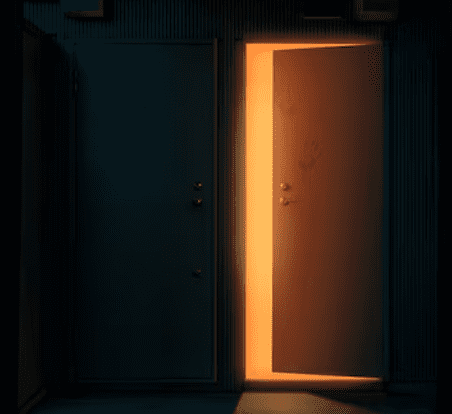 Dormir com a porta do quarto aberta - Imagem via Freepik