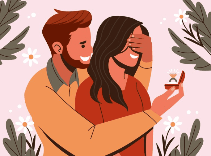 7 sinais de ele vai te pedir em casamento - Imagem via Freepik