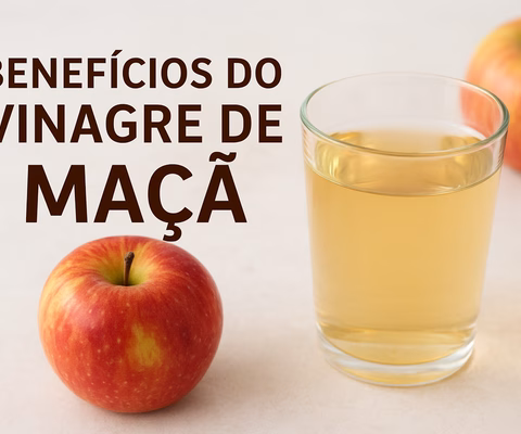 Os beneficios do vinagre de maça - Imagem via Chatgpt