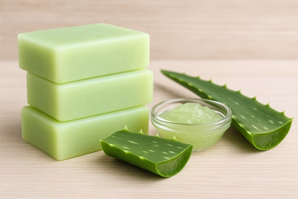 Sabonete de babosa caseiro - Imagem via chatgpt