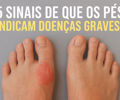 5 Sinais nos pés que indicam doenças - Imagem via Chatgpt