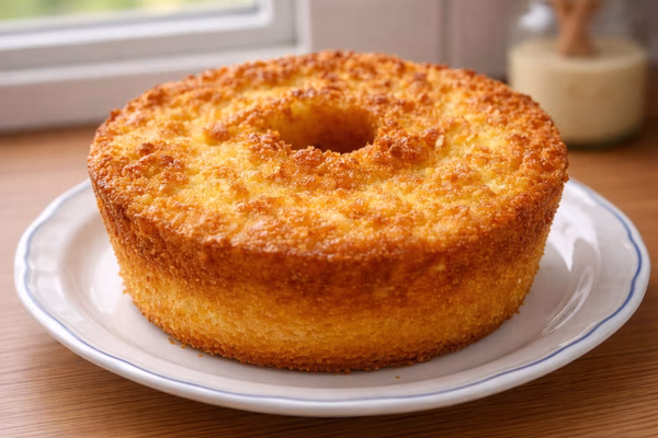 Bolo de Mandioca com Leite Condensado e Coco - Imagem via Chatgpt