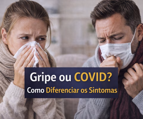 Gripe ou Covid, como diferenciar - Imagem via Chatgpt