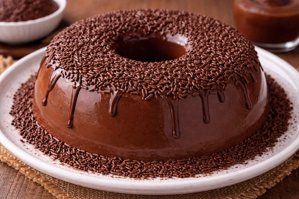 brigadeirão sem forno - imagem via chatgpt