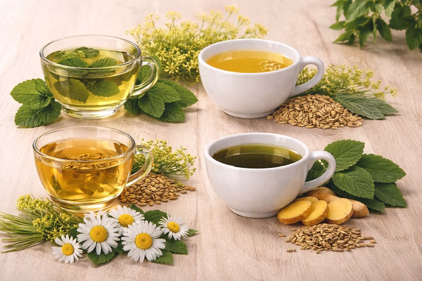 chás para melhorar a digestão - imagem via chatgpt