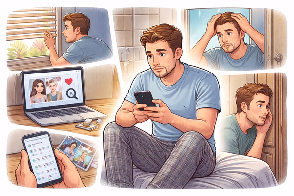 coisas que muitos homens fazem escondidos - imagem via chatgpt