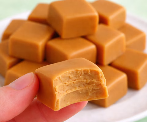 quadradinhos de doce de leite - imagem via chatgpt