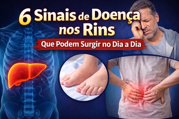 sinais de doença nos rins - Imagem via chatgpt