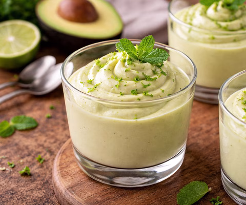 mousse de abacate - Imagem via chatgpt