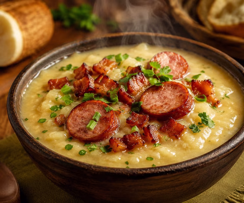 caldo de mandioca cremoso - imagem via chatgpt