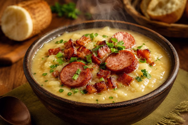 caldo de mandioca cremoso - imagem via chatgpt