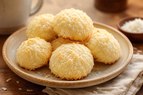 biscoitinho de coco com leite condensado - imagem via chatpgt